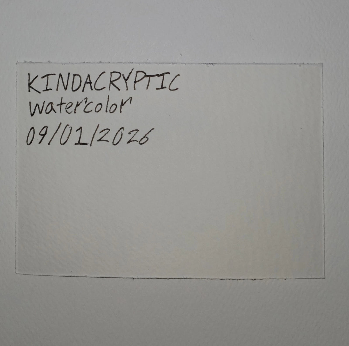 ACEO Egret Original Watercolor Painting Signed 3.5 X 2.5 inches